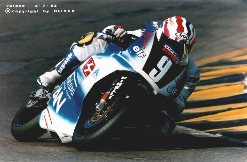 Andrea Negri pista Varano 1993